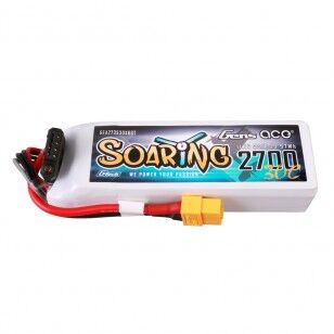 LIPO 2700MAH 4S 30C 14.8V XT60 SOARING G-TECH GENSACE