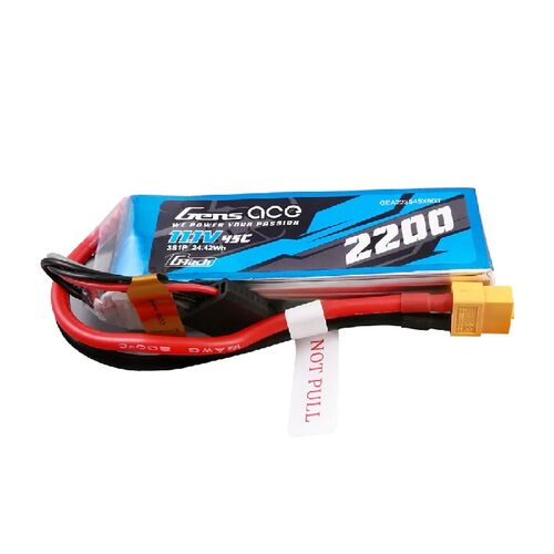 LIPO 2200 mAh 11.1V 45C XT60 G-TECH GENSACE