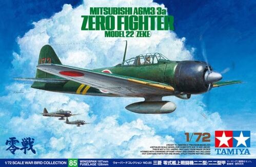 ZERO A6M3/3A MODEL 22 1/72 TAMIYA