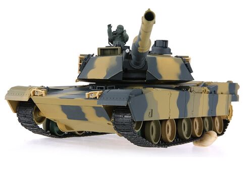 TANQUE RC ABRAMS M1A2 US ARMY 1/24 HENG LONG AIRSOFT