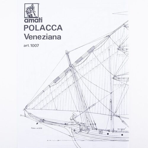 PLANO POLACRA VENECIANA 1/150 AMATI