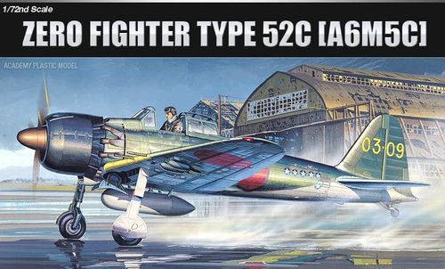 ZERO FIGHTER TYPE 52C 1/72 ACADEMY