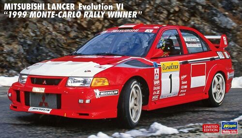 MITSUBISHI LANCER EVO VI 1/24 HASEGAWA MONTECARLO