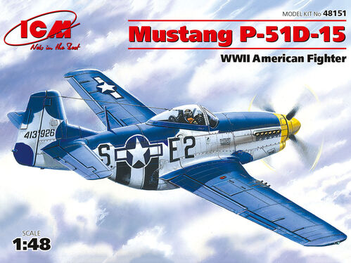 MUSTANG P-51D-15 USAF 1/48 ICM