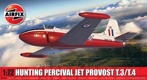 HUNTING PERCIVAL JET PROVOST 1/72 AIRFIX T3-T4