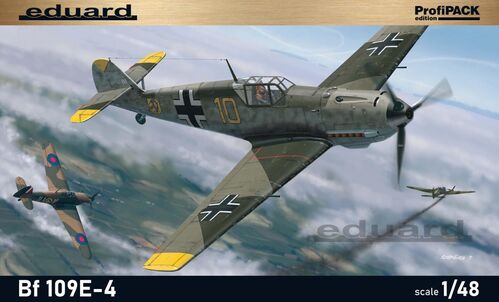 MESSERSCHMITT BF109E-4 PROFIPACK 1/48 EDUARD