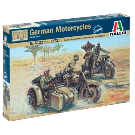 MOTORISTAS ALEMANES (WWII) 1/72 ITALERI