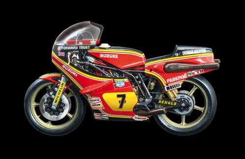 SUZUKI RG500 XR27 1/9 ITALERI HERON TEAM 1978 BARRY SHEENE