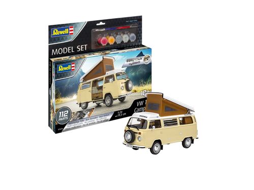 VOLKSWAGEN T2 CAMPER 1/24 STARTER SET EASY CLICK