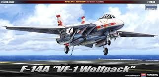 F-14A VF-1 WOLFPACK 1/72 ACADEMY