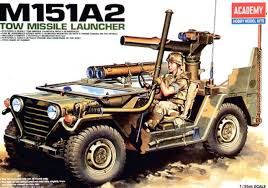 M151A2 TOW JEEP LANZAMISILES 1/35 ACADEMY