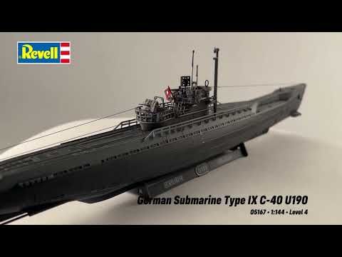 SUBMARINO TYPE IX C/40 U190 1/144 REVELL