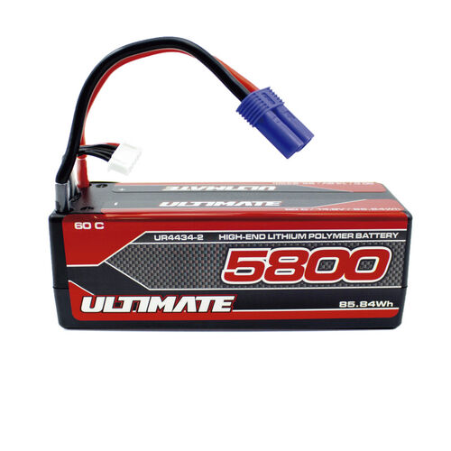 BATERIA LIPO 5800MAH 60C 4S 14.8V EC5 HARDCASE ULTIMATE