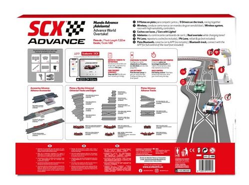 CIRCUITO TOURING SERIES 1/32 SCALEXTRIC ADVANCE