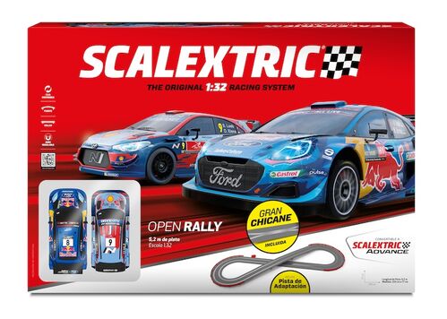 CIRCUITO OPEN RALLY 1/32 SCALEXTRIC ORIGINAL