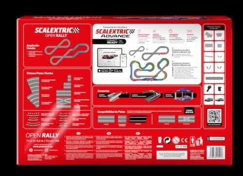 CIRCUITO OPEN RALLY 1/32 SCALEXTRIC ORIGINAL