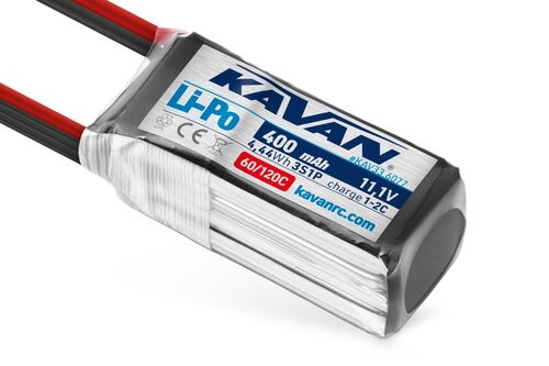 LIPO 3S 400MAH 60C 11.1V KAVAN