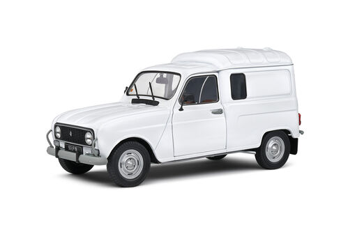 RENAULT 4L F4 1/18 SOLIDO FURGONETA BLANCA 1975