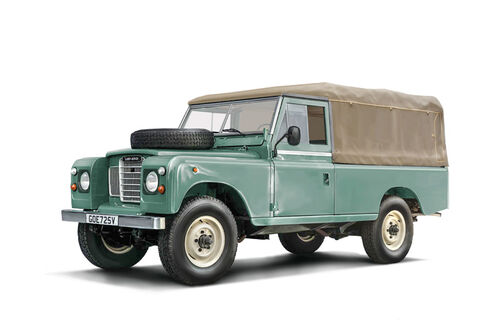 LAND ROVER 109 LWB 1/24 ITALERI TOLDO LONA