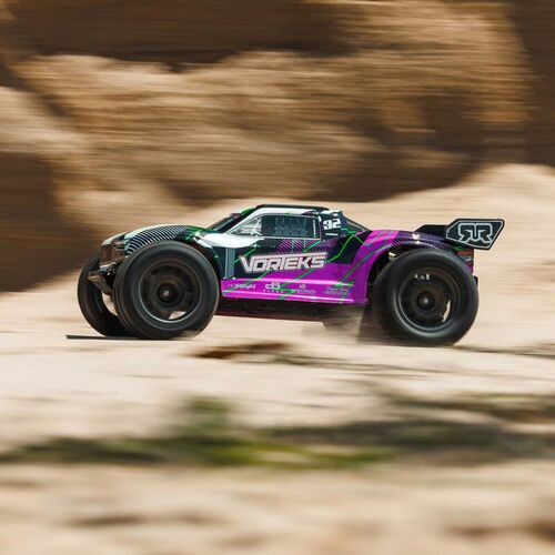 VORTEKS MEGA 2WD RTR 1/10 ARRMA STADIUM TRUCK PURPURA