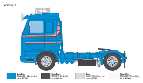 SCANIA R143 M 500 STREAMLINE 4X2 1/24 ITALERI