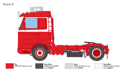 SCANIA R143 M 500 STREAMLINE 4X2 1/24 ITALERI