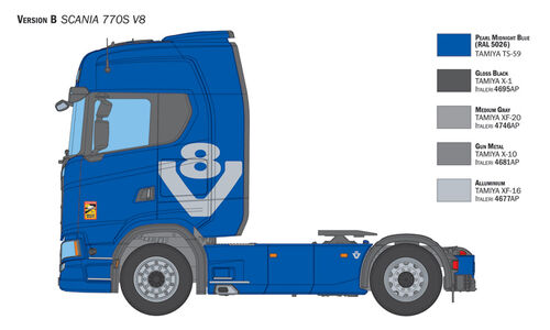 SCANIA 770 S V8 1/24 ITALERI