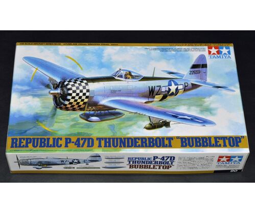 P-47D THUNDERBOLT BUBBLETOP 1/48 TAMIYA