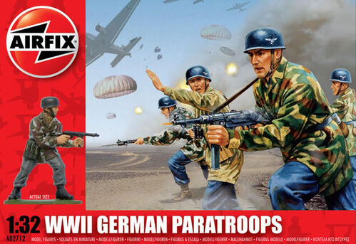 PARACAIDISTAS ALEMANES WWII 1/32 AIRFIX