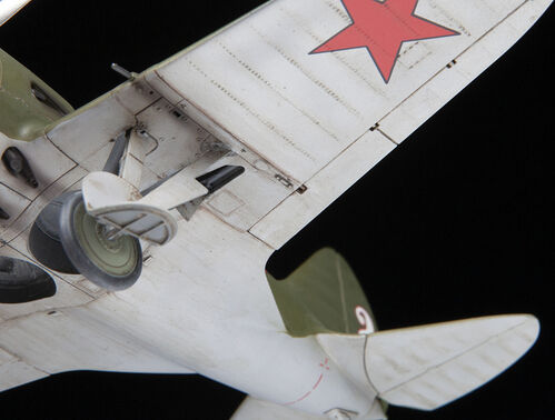 POLIKARPOV I-16 MOSCA 1/48 ZVEZDA GUERRA CIVIL ESPAÑOLA