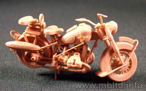 BMW R75 SIDECAR WWII 1/35 MASTERBOX