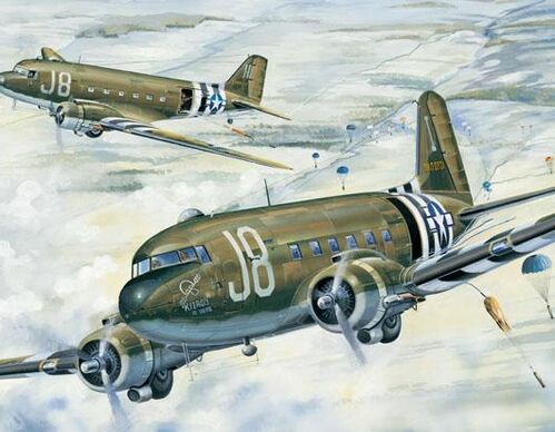 DOUGLAS C-47 SKYTRAIN 1/48 TRUMPETER