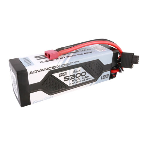 LIPO 5300mAh 11.4V HV 100C CAJA DURA LIPO TDEAN GENS ACE