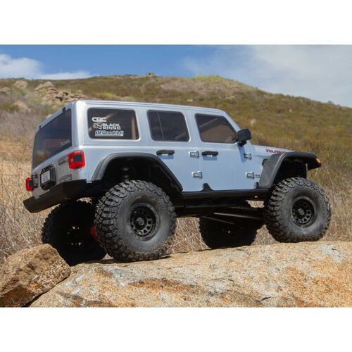 SCX6 JEEP JLU WRANGLER 1/6 RTR AXIAL CRAWLER PLATA