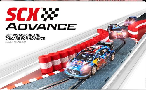 SET CHICANE ADVANCE 1/32 SCALEXTRIC