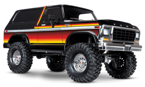 TRX4 FORD BRONCO DELINEADO AMARILLO CRAWLER 1/10 RTR TRAXXAS