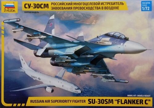 SUKHOI SU-30 SM FLANKER C 1/72 ZVEZDA