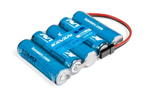 BATERIA NIMH AA 6V 2000MAH KAVAN PLANA