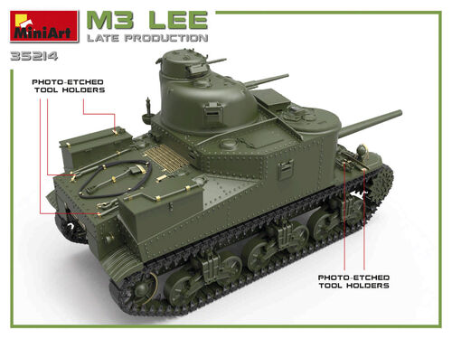 TANQUE M3 LEE LATE PROD. 1/35 MINIART