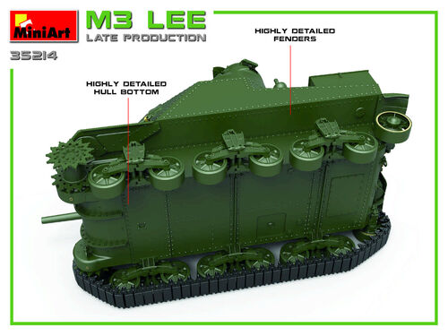 TANQUE M3 LEE LATE PROD. 1/35 MINIART