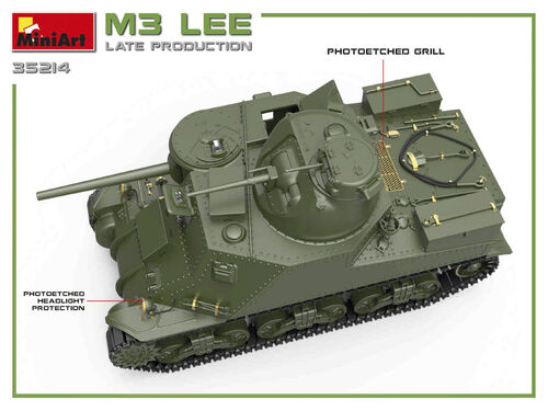 TANQUE M3 LEE LATE PROD. 1/35 MINIART