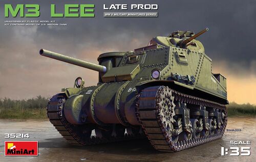 TANQUE M3 LEE LATE PROD. 1/35 MINIART