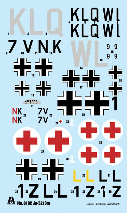 JUNKERS JU-52/3M 1/72 ITALERI