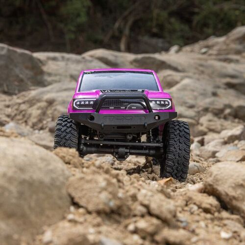 BASE CAMP 4WD ROCK CRAWLER SCX24 ROSA RTR AXIAL