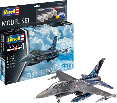 F16D TIGERMEET 2014 LOCKHEED MARTIN 1/72 MODEL SET REVELL