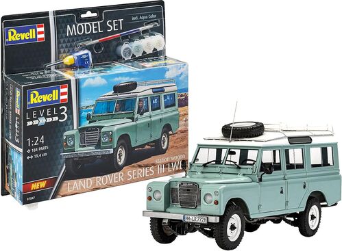 LAND ROVER SERIES III LWB 1/24 MODEL SET REVELL