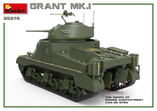 TANQUE GRANT MK.I 1/35 MINIART