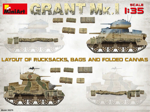 TANQUE GRANT MK.I 1/35 MINIART