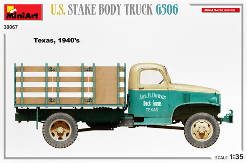 CAMION U.S. STAKE BODY G506 1/35 MINIART