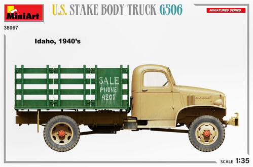 CAMION U.S. STAKE BODY G506 1/35 MINIART